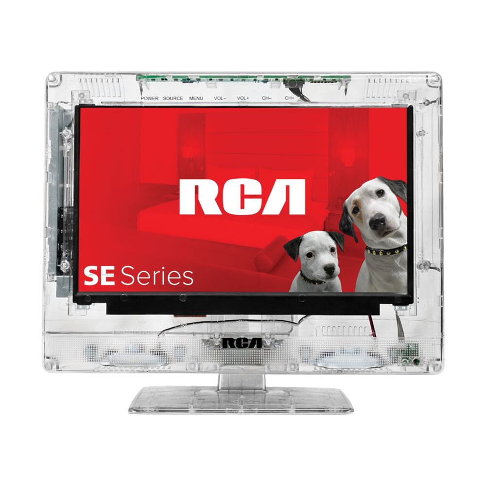 RCA LED FLAT SCREEN TOUCH BUTTON HD COLOR TELEVISIONS 15“ Stereo
